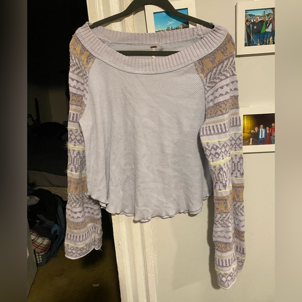 FREE PEOPLE cropped sweater
